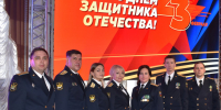 Судебные приставы приняли участие в торжественном мероприятии, посвященном Дню защитника Отечества - УФССП