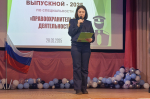 Многие выпускники были заинтересованы поступить на службу, во время беседы они задавали интересующие их вопросы, на которые сотрудники уголовно-исполнительной инспекции давали развернутые ответы.