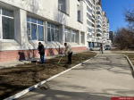 Фрунзенский район принял активное участие в первом городском субботнике