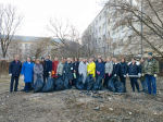 Коллектив Министерства ЖКХ принял участие в общегородском субботнике