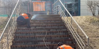 Во Владимире продолжается программа масштабного ремонта и благоустройства лестниц - Телеканал Вариант