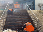 Во Владимире продолжается программа масштабного ремонта и благоустройства лестниц