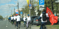 Во Владимире госавтоинспекторы провели велопробег "Дороги Памяти" - Владимирские Ведомости