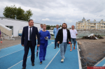В сентябре на обновленном футбольном поле стадиона «Лыбедь» пройдет «Матч Победы»