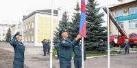 В ГУ МЧС России состоялось торжественное мероприятие, посвящённое Дню флага Российской Федерации - МЧС