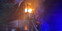 Во Владимире сгорел трёхквартирный дом на Железнодорожной улице - Progorod33.Ru
