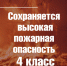 Сохраняется высокая пожарная опасность 4 класса - Город Владимир
