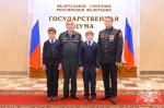 В ПРЕДДВЕРИИ ДНЯ ОТЦА В ГОСУДАРСТВЕННОЙ ДУМЕ ЧЕСТВОВАЛИ МНОГОДЕТНОГО ОТЦА – ВОЕННОСЛУЖАЩЕГО РОСГВАРДИИ