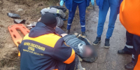 Владимирские спасатели вытащили засыпанного грунтом мужчину - Progorod33.Ru