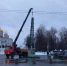 Во Владимире подрядчик сорвал сроки установки новогодней ели и шатра на Соборной площади - 6tv.Ru
