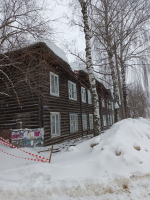 Сегодня ночью частично обрушилась крыша двухэтажного многоквартирного дома № 8 по ул. Красноармейская в Гусь-Хрустальном