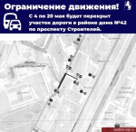Часть проспекта Строителей во Владимире перекроют до 20 мая