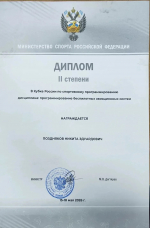 Серебряная медаль и место в сборной России — таков итог выступления Никиты Позднякова на финале Кубка России по спортивному программированию!