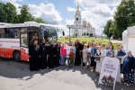 Глава Владимирской митрополии принял участие в донорской акции на Соборной площади Владимира