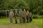 В деревне Доронихе открылся военно-патриотический лагерь для юнармейцев