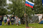 В деревне Доронихе открылся военно-патриотический лагерь для юнармейцев