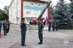 В ГУ МЧС России по Владимирской области состоялось торжественное мероприятие, посвящённое Дню Государственного флага