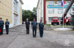 В ГУ МЧС России по Владимирской области состоялось торжественное мероприятие, посвящённое Дню Государственного флага