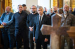 В день памяти Соловецких святых митрополит Никандр сослужил Святейшему Патриарху