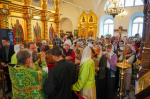 В день памяти Соловецких святых митрополит Никандр сослужил Святейшему Патриарху