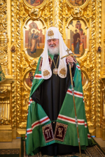 В день памяти Соловецких святых митрополит Никандр сослужил Святейшему Патриарху
