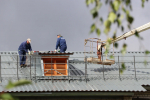 В Киржаче восстанавливают дома, поврежденные беспилотниками
