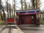 В Гусь-Хрустальном торжественно открыли автобусную остановку с атлантами